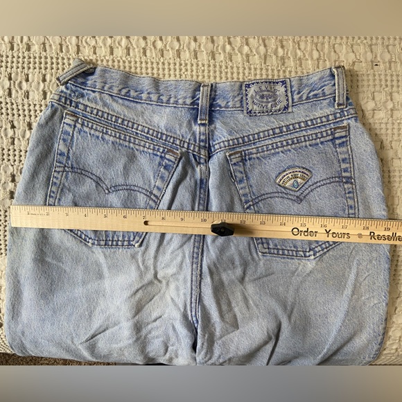 VINTAGE 80s Levis Native Blue Women’s Mom Jeans Made in USA Size 14 - Picture 8 of 16